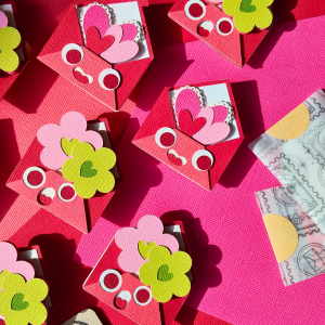 Aimant – Enveloppe Amour